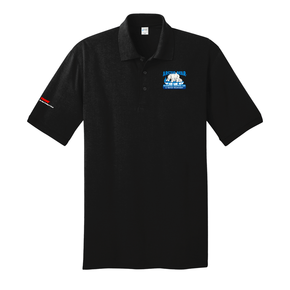 Arctic Bear Jersey Knit Polo