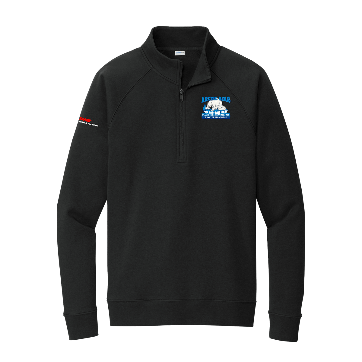 Arctic Bear 1/4 Zip Fleece Sweatshirt