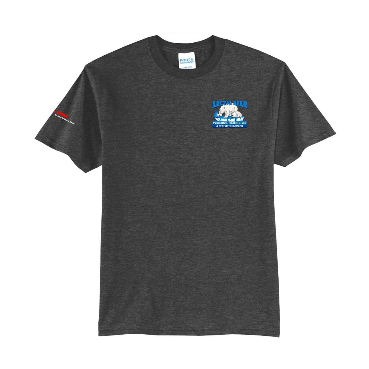 Arctic Bear Tee Shirt - Dark Heather Gray